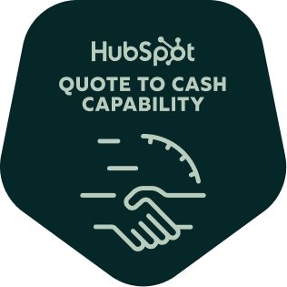 HubSpot Quote to Cash Capability badge